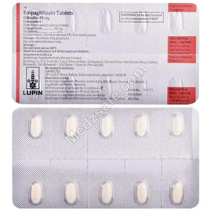 Gibtulio 25 Mg (Empagliflozin)