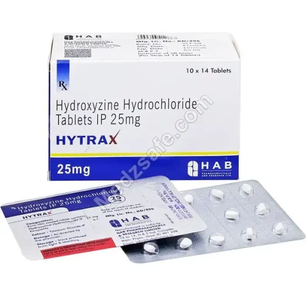 Hytrax 25 Mg (Hydroxyzine)