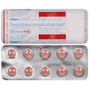 Olmecip H 40 Mg (Olmesartan Medoxomil/Hydrochlorothiazide)