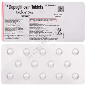 Oxra 5 mg (Dapagliflozin)