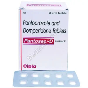 Pantosec D 50 Mg (Pantoprazole/Domperidone)