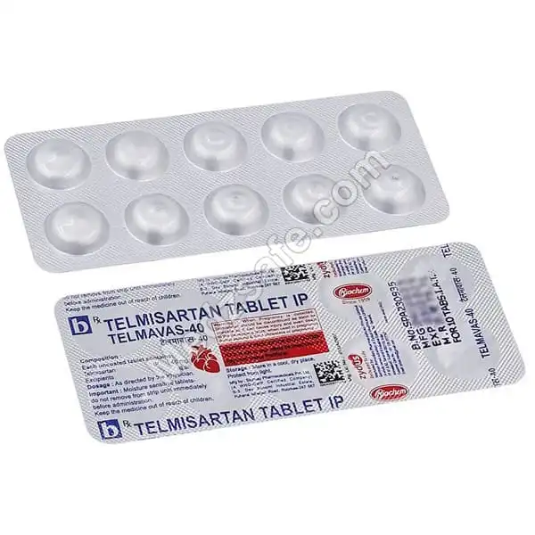 Telmavas 40 Mg (Telmisartan)