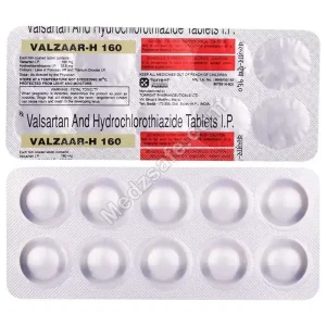 Valzaar H 160 Mg (Valsartan/Hydrochlorothiazide)