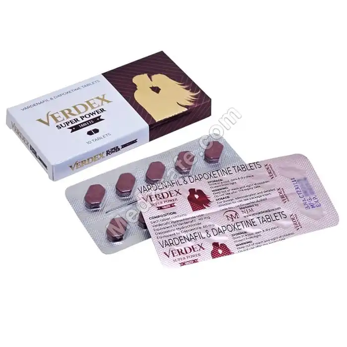 Verdex Super Power (Vardenafil/Dapoxetine)